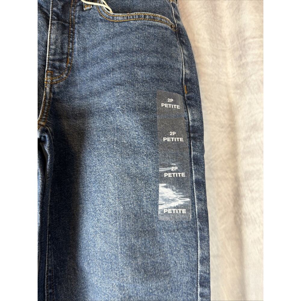 Eddie Bauer Authentic Voyager High Rise Straight Jeans Size P2 NWT 85.00 - Picture 3 of 9